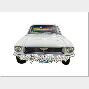 1968 Ford Mustang Hardtop Coupe Posters and Art